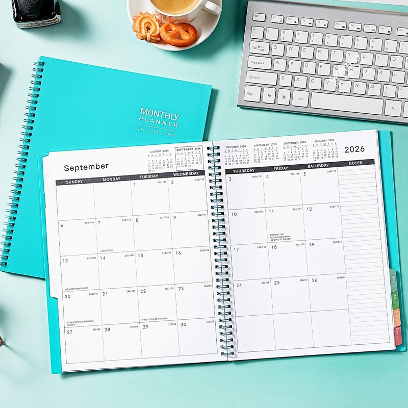2026 Monthly Planner - January 2026 - December 2026, 12