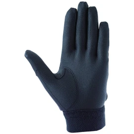 DeMARINI WTABG0702S Baseball Batting Glove (Ambidextrous Use) (High School Baseball Compatible) Black