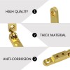 Rddconkit 10 Pcs 90 Degree Hinges Wooden Box Gift Wine