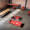 BIG RED TRP62401 Plastic Rolling Garage/Shop Creeper: 40" Mechanic Cart