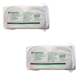 Lohmann & Rauscher Cellulose Swabs 5 x 4 cm Non-Sterile 4 Rolls of 500 Pieces