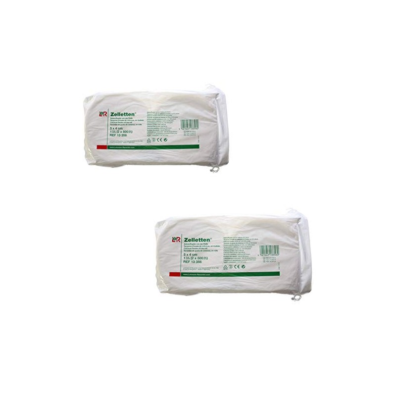 Lohmann & Rauscher Cellulose Swabs 5 x 4 cm Non-Sterile