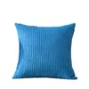 Artscope Cozy Striped Corduroy Pillow Covers Super Soft Decorative Square