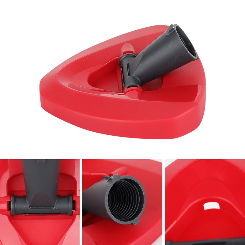 Red Spin Mop Head Base Compatible with Vileda RinseClean 2Tank