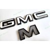 Auto GMC OVERLAY Rear Only Black White GMC Emblem 2019+