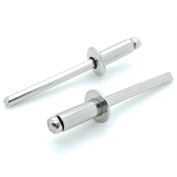 1000 Qty Aluminum Blind Rivets Bulk (#6-4) 3/16" Diameter x