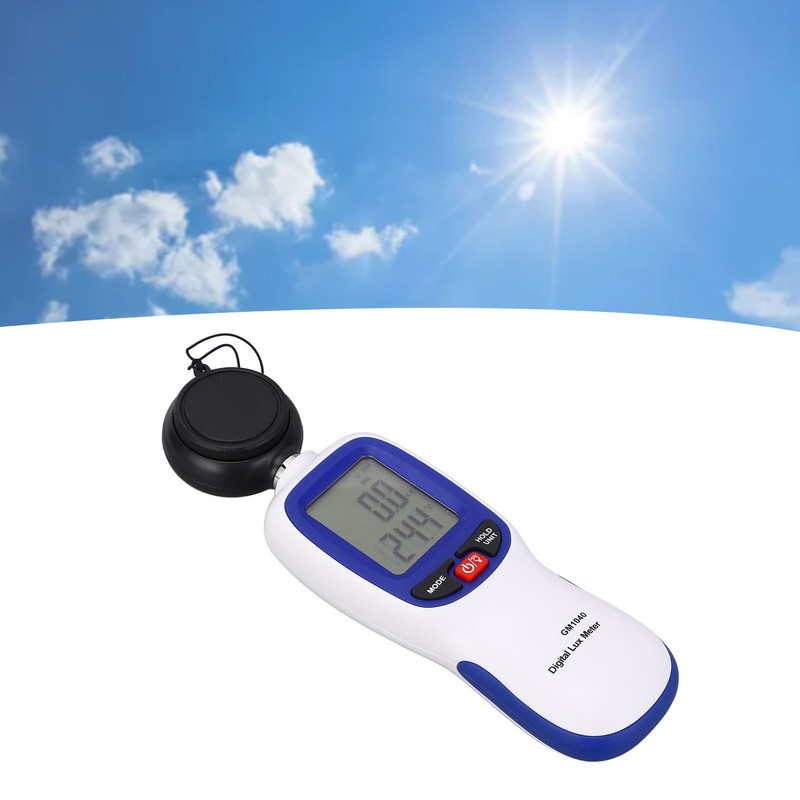 Digital Illuminance Meter High Accuracy Multifunctional Digital Light Meter for