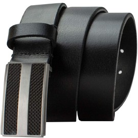 Nickel Free Titanium-Carbon Fiber Belt, Black 42"