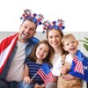 4th of July Headband for Women Patriotic Headband Independence Day