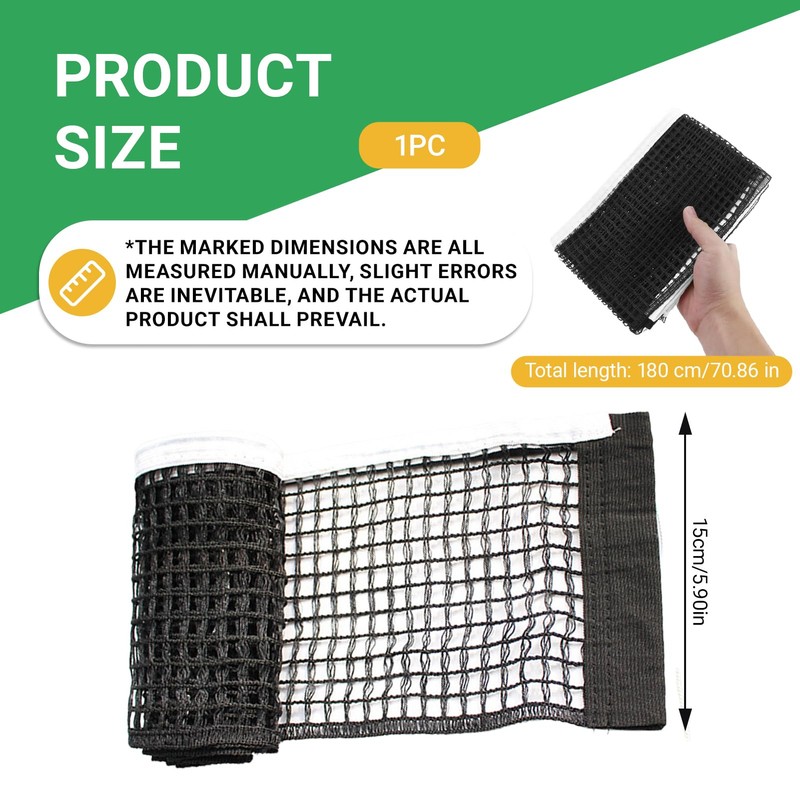 180 x 15 cm Table Tennis Net, Net Table Tennis