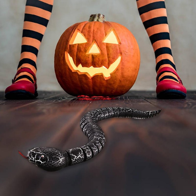 Infrared Remote Control Snake Toy Simulation Fake Snake Toy Scary