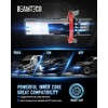 BEAMTECH H13/9008 Light Bulbs, G-XPower Chips 500% Brighter 6500K White