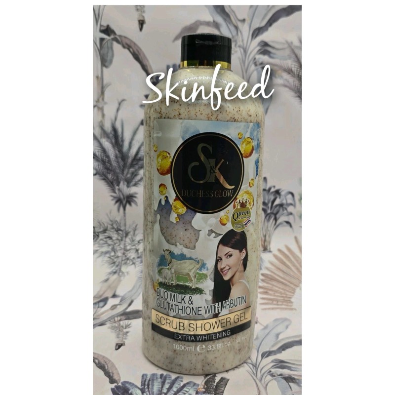 SK Duchess Glow Duo Milk And Glutathione With Arbutin Scrub