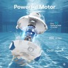 (2026 NEW) AQUVII Cordless Robotic Pool Vacuum, Dual-Layer Filtration