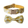 Love Dream Dog Collar with Bow Tie, Soft and Comfy