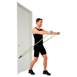 Sanctband 2 m with door anchor, super strong, grey