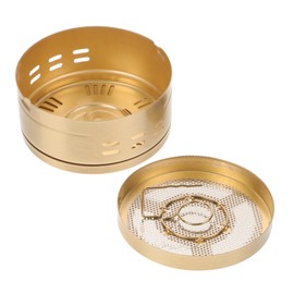 Ipetboom Box Portable Copper Moxa Box Moxibustion Burner for Heat Therapy Relaxation Durable Moxibustion Tank Compact Design for Home Massage Use