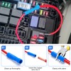 Jawfait 4 Pack Micro 3 Fuse Tap, Add a Circuit