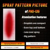 PORPHIS Automotive Refinishing Spray Gun PHS-135 Middle Pressure 1.3mm Nozzle