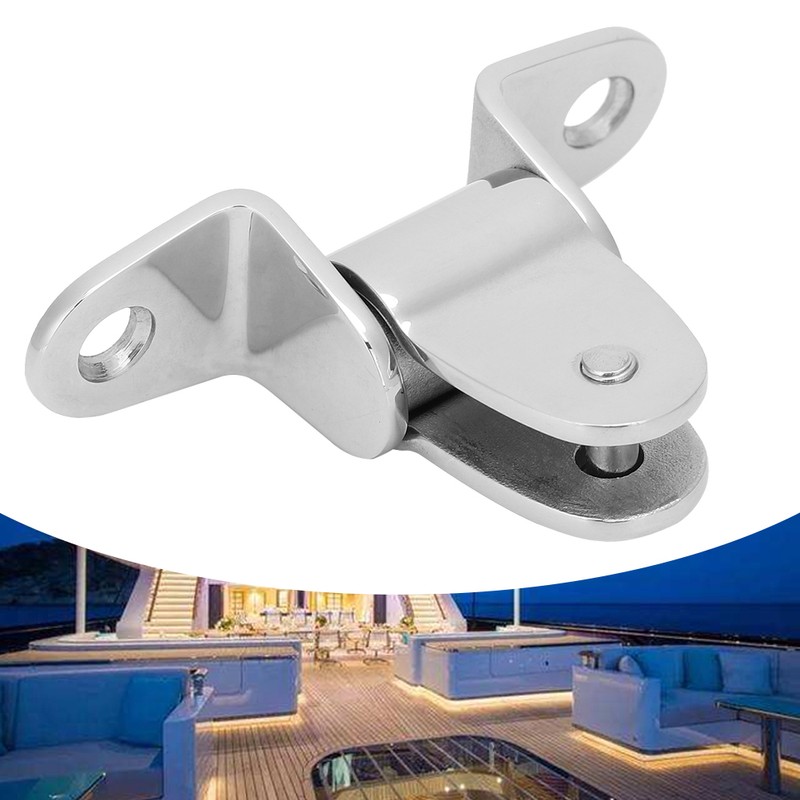 316 Stainless Steel Universal Boat Deck Hinge Nail Plate Base