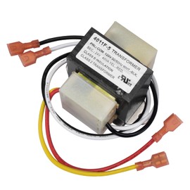 46-24124-06 HVAC Transformer Replacement for Rheem Furnace Parts, 40 VA Control 120/24V Channel 2 Hole Mount