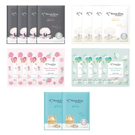 My Beautiful Diary, My Beautiful Diary, Moisturizing & Dull Care Set, 18 Pieces, Face Pack, Sheet Mask, Large Capacity