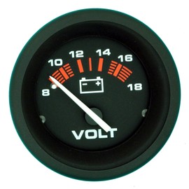 Sierra 57901P Voltmeter - Amega 2", 8-18 VDC
