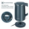 Cooktron Water Kettle 1.7L/57.5OZ Electric Kettle, Easy to Clean Kettle,