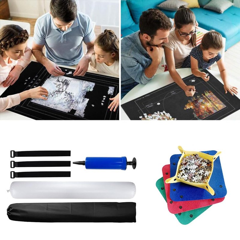 Puzzlematte für Puzzles, Puzzle Matte, Puzzleunterlage,mit bis 2000 Puzzle Teile,praktisches