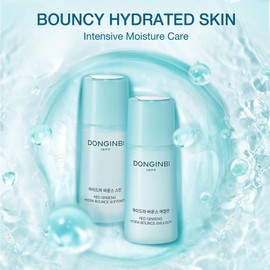 DONGINBI Red Ginseng Hydra Bounce Cream Fresh (Travel kit) -Hydra Bounce Softener 15ml & Emulsion 15ml & Cream 7ml