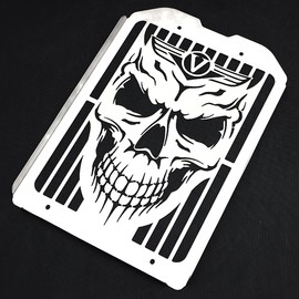 Chrome Steel Radiator Cover Grill Guard Tank Cooler Cap For Kawasaki Vulcan VN1500 VN1600 Mean Streak 2002-2008 VN 1500 1600