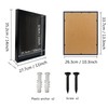 FramePro Travel Shadow Box Black 11x14 Top Loading Display Case