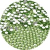 NCB 2000pcs Flatback Round Glass Nail Art Rhinestones Crystal for