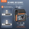 VEVOR Endoscope Camera with Lights Dual Lens Borescope 49.2FT Cable