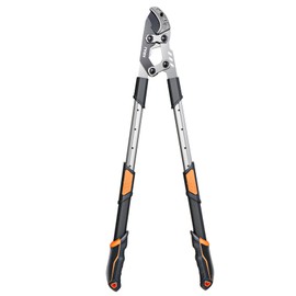 AIRAJ 27-37'' Extendable Anvil Loppers,Tree Trimmer Heavy Duty with Compound Action,Branch Cutter with 2” Cutting Capacity,Chops Thick Branches Ease,Garden Lopper for Gardening Pruning Shears