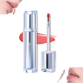 Judydolll Ice Watery Lip Gloss, Ice Iron Tinted Lip Tint, Jelly Hydrating Lip Gloss, Long-Lasting Lightweight Lip Tint (#04)