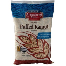 Arrowhead Mills Organic Puffed Kamut Cereal 6 oz[Pack of 3]