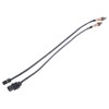 LICHENGTAI Pack of 2 0258010412 Lambda Sensor with Vehicle-Specific Plug,
