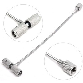 Tiziri 4PCS 8'' Valve Stem Installation Fishing Tire Repair Tools Puller Car Plug Core Remover