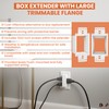 BWP 10 Pack Electrical Outlet Box Extender 1 Gang -
