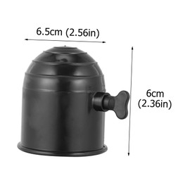 Vaguelly 2pcs Trailer Protective Cap Car Hitch Cover Towball Cover for Caravan Hitch Balls