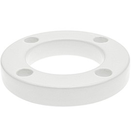 Advent Wreath Ceramic, White, Diameter 12.5 cm