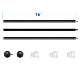 Banner Hanger Garden Flag Hangers Combination Multifunctional Wall Hanging Pole (48")