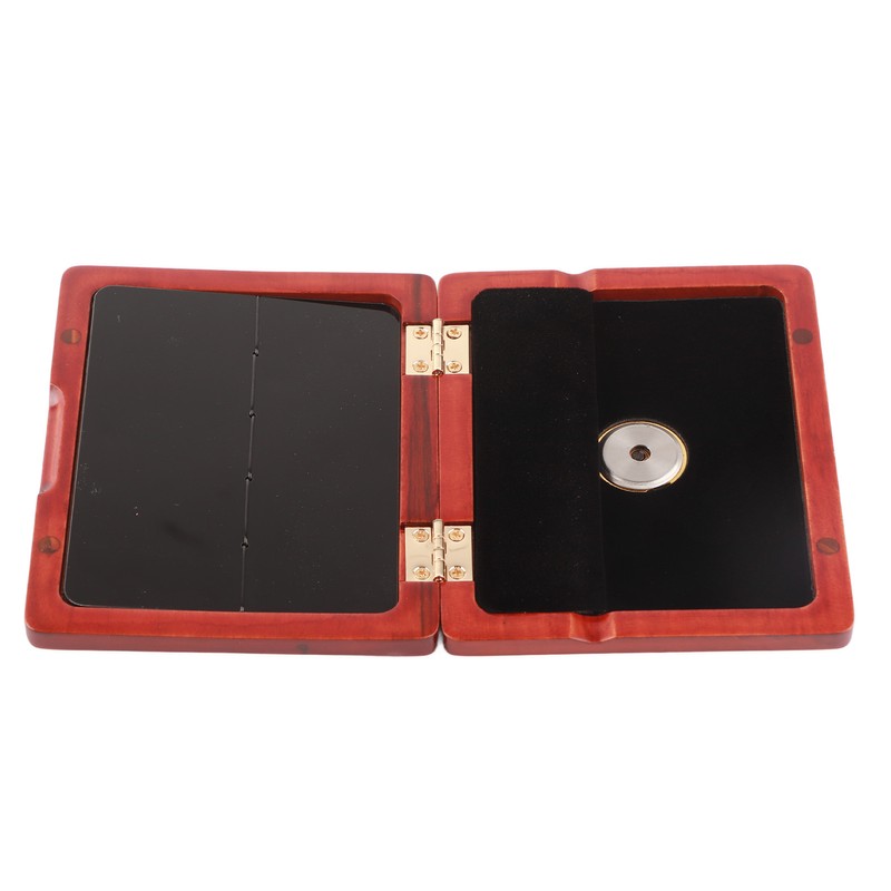Saxophone Clarinet Reed Case Solid Wood 5‑Reeds Holding Storing Box