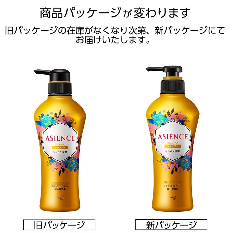 Asiens Moisturizing Type Shampoo, 15.2 fl oz (450 ml)