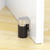Cylindrical Floor Mount Door Stop Stainless Steel Heavy Duty Magnetic