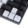 Gaming Keyboard Type C 84 Keys RGB Backlit Ergonomically Curved