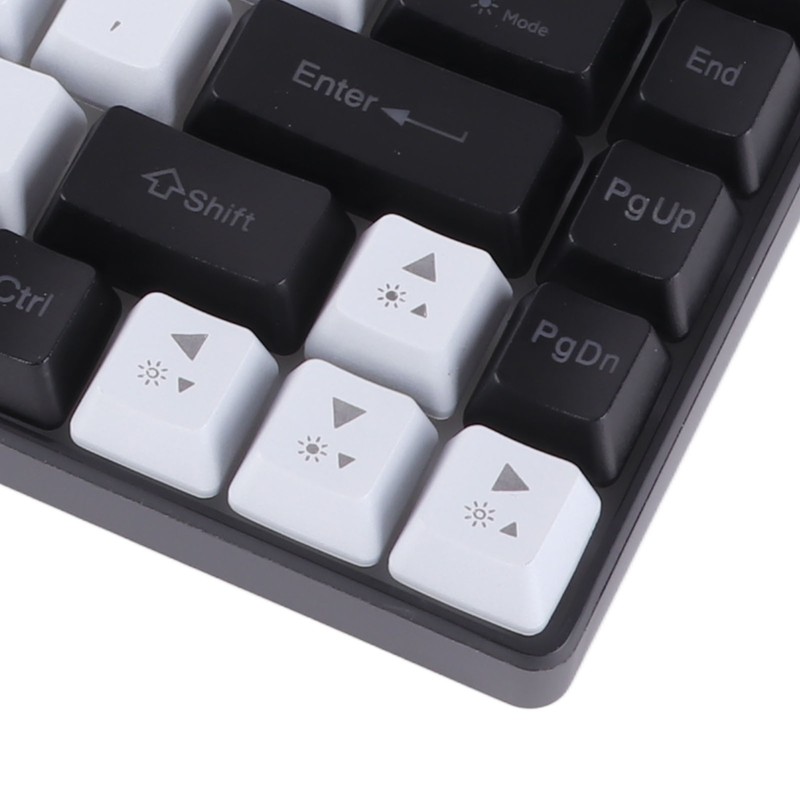 Gaming Keyboard Type C 84 Keys RGB Backlit Ergonomically Curved