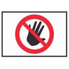 HB-Druck Bitte Nicht anfassen Symbol Sign A6 (105 x 148