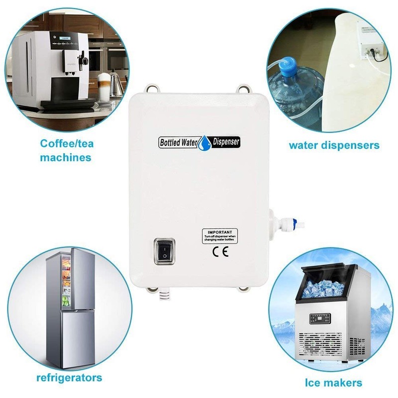 Bottled Water Dispenser Pump System - 20ft 110V AC US